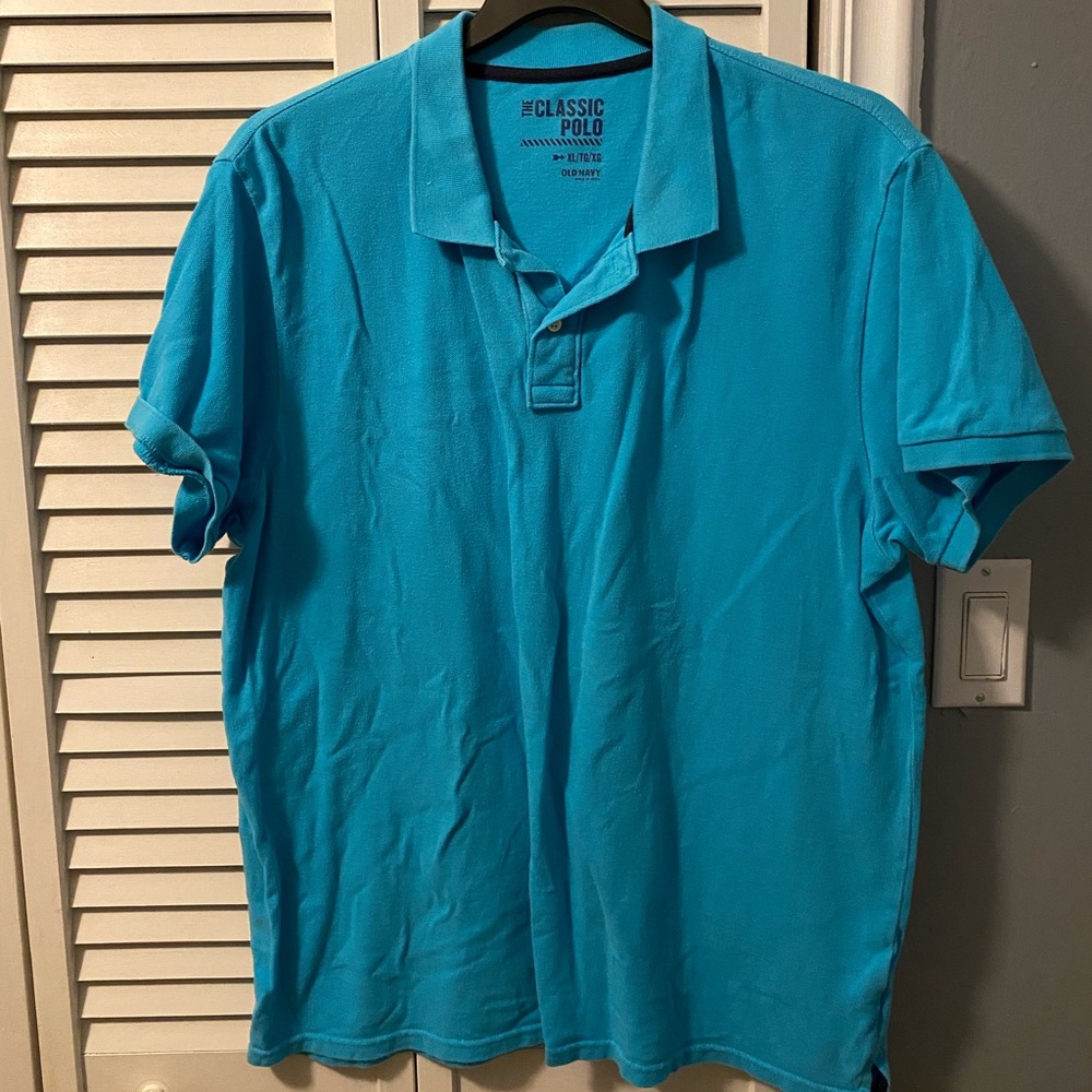 Xl old navy blue polo